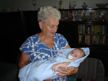 19.8.2008 s prababičkou